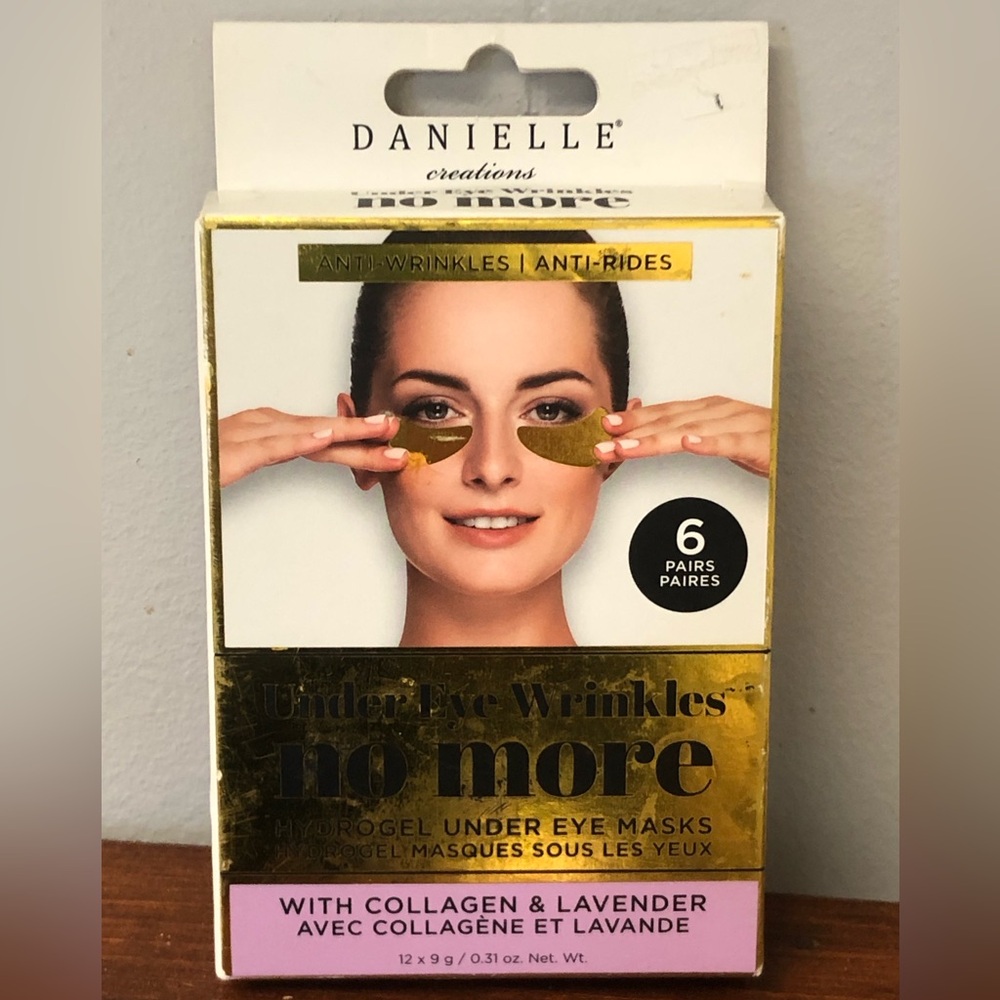 DANIELLE Under Eye Wrinkles no more Hydrogel Under Eye Masks Collagen&Lavender
